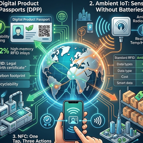 Beyond the Barcode: 3 RFID & NFC Trends Redefining 2026 Supply Chains